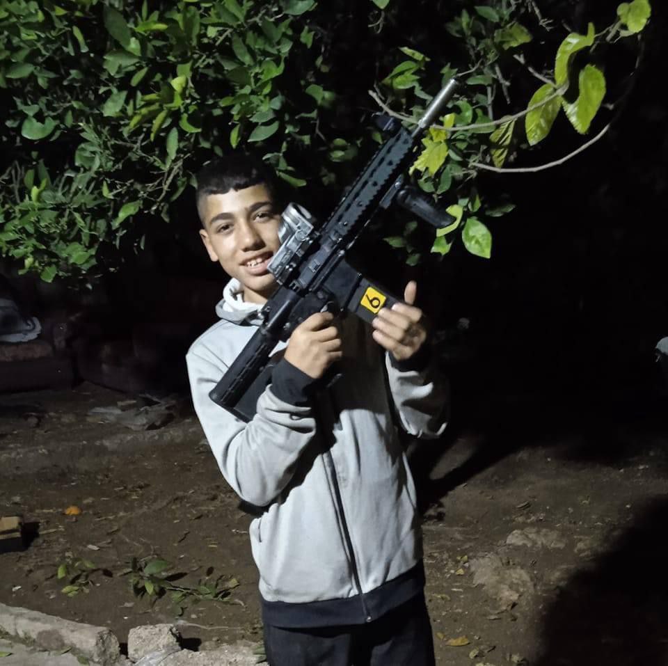 15-year-old Ammar Abu Al-Wafa