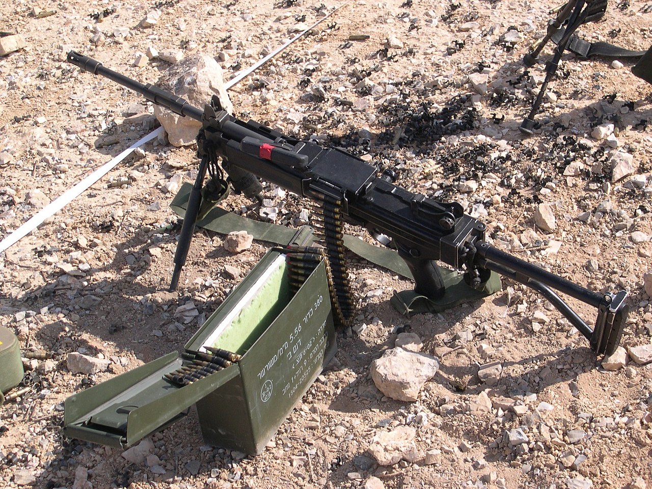 Negev machine gun wikimedia commons