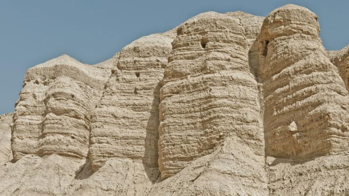 Qumran caves credit Shai Halevi