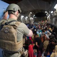 USAF Airlift from Kabul, Aug. 24, 2021. USAF photo.