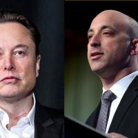 Elon Musk and Jonathan Greenblatt