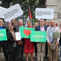 Sinn Fein supporters of Palestine Sen Niall O Donnghaile 2017