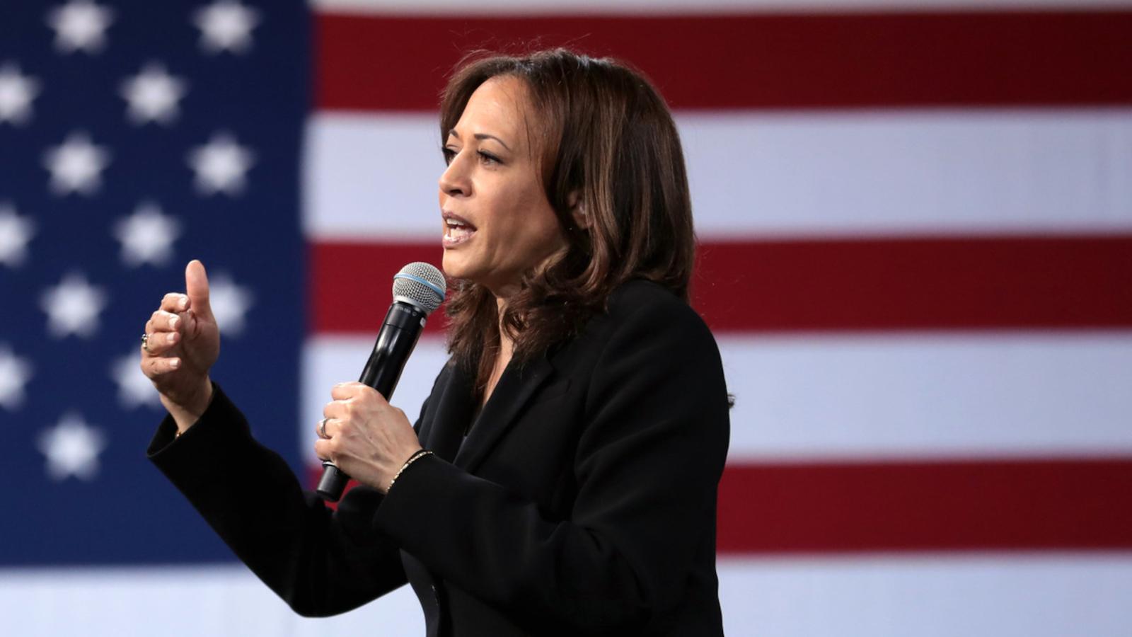 Kamala Harris; photo by Gage Skidmore